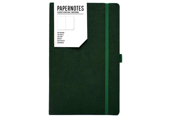 Classic Series A5 Notebook (Dark Green)