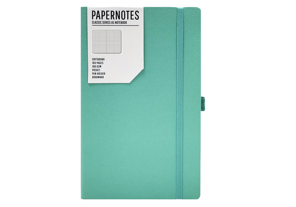 Classic Series A5 Notebook (Seafoam Green)