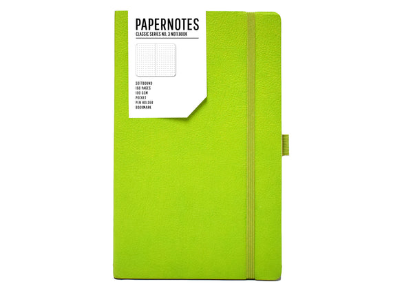 Classic Series A5 Notebook (Apple Green)