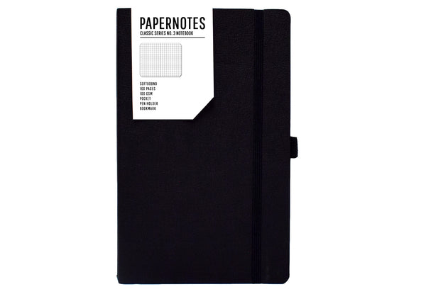 Classic Series A5 Notebook (Black)