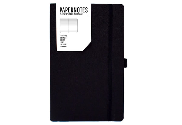 Classic Series A5 Notebook (Black)
