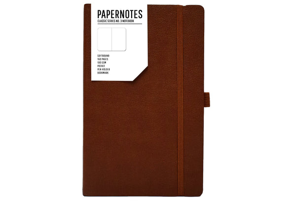Classic Series A5 Notebook (Brown)