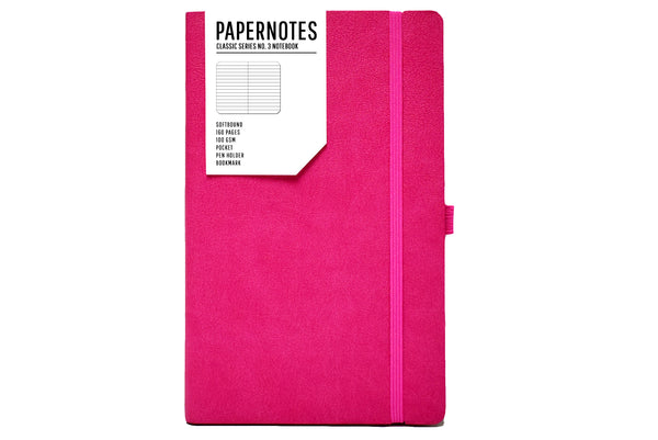 Classic Series A5 Notebook (Pink)