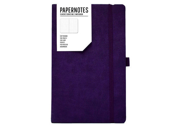 Classic Series A5 Notebook (Purple)