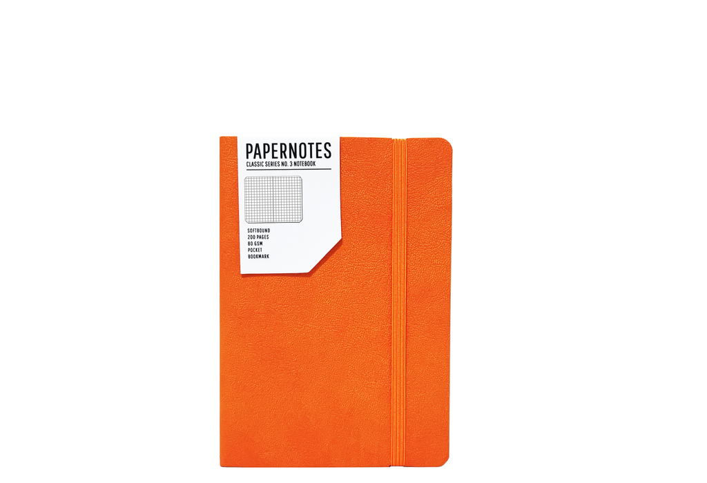Classic Series A6 Notebook Mini (Orange) – Papernotes | Incredible ...